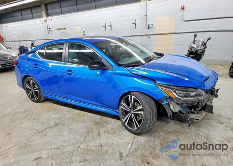 2022 Nissan Sentra Sr z USA, uszkodzony, nr VIN 3N1AB8DV9NY210048